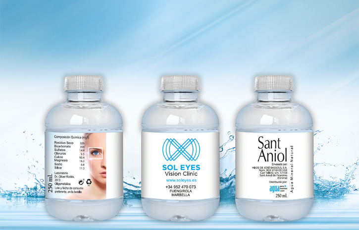 Botella Sol Eyes Marbella